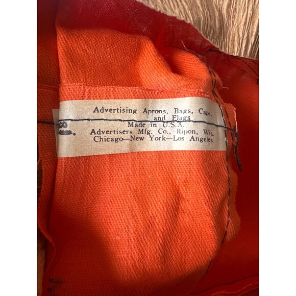 Vintage Surge Tonganoxie Orange & Black painters Cap Size M - Picture 7 of 8